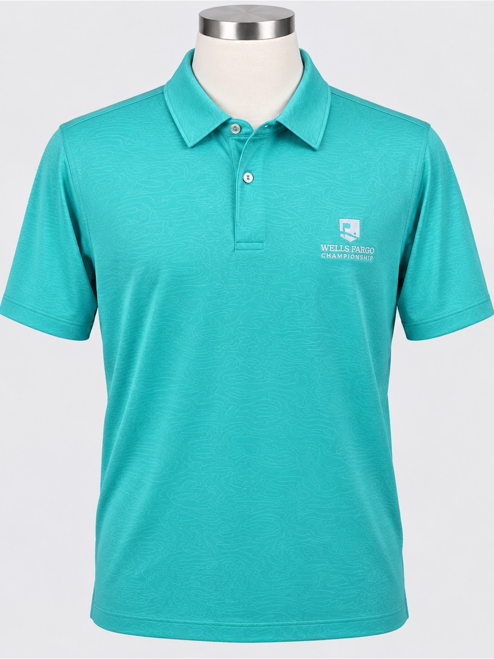 Peter Millar Wells Fargo Championship light Featherweight Polo Shirt Men’s XXL